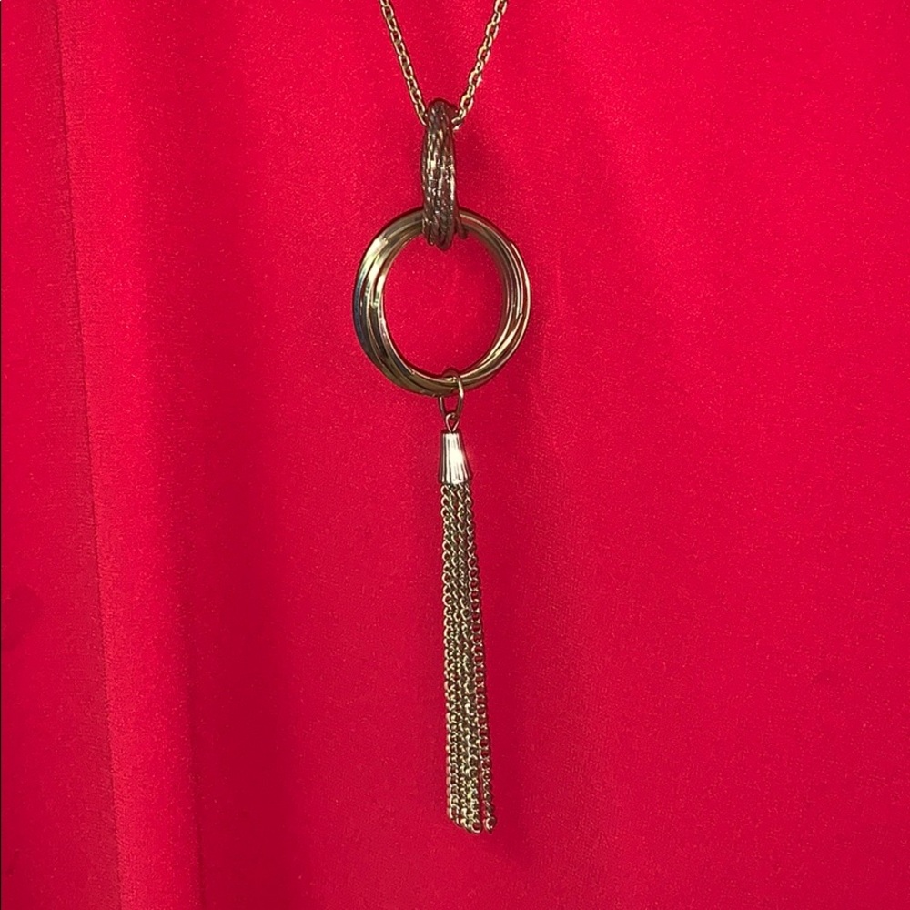 RED mini dress w/ detachable necklace !❤️ - Picture 3 of 3